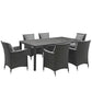 Modway Sojourn 7 Piece Outdoor Patio Sunbrella Dining Set - EEI-2271 | Outdoor Dining Set | Modishstore-22