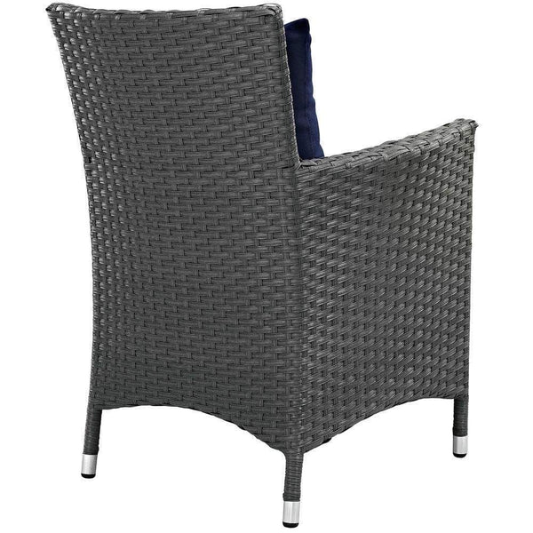 Modway Sojourn 7 Piece Outdoor Patio Sunbrella Dining Set - EEI-2271 | Outdoor Dining Set | Modishstore-11