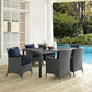 Modway Sojourn 7 Piece Outdoor Patio Sunbrella Dining Set - EEI-2271 | Outdoor Dining Set | Modishstore-15