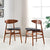 Modway Ebee Dining Chair - Walnut Black | Dining Chairs | Modishstore