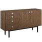Modway Delegation Stand - Walnut | Cabinets | Modishstore-2