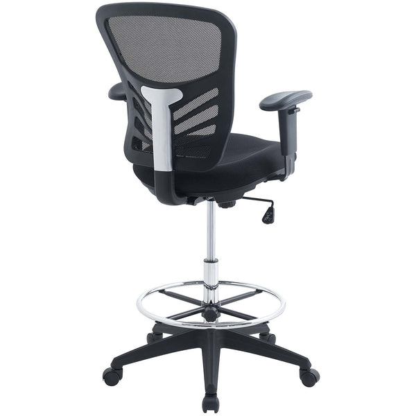 Modway Articulate Drafting Chair - Black | Office Chairs | Modishstore-6