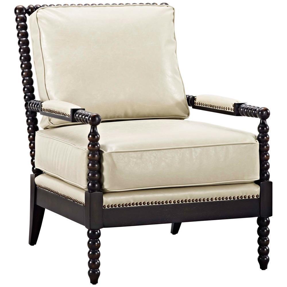 Modway Revel Upholstered Vinyl Armchair | Armchairs | Modishstore-16