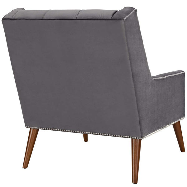 Modway Peruse Velvet Armchair | Armchairs | Modishstore-9