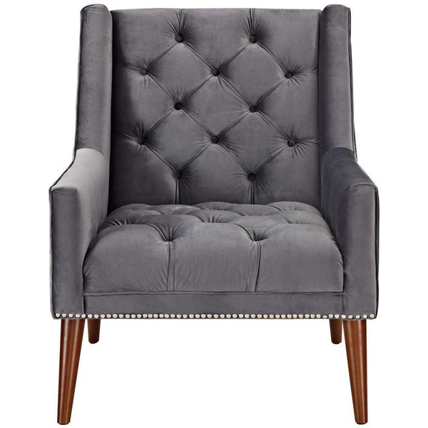 Modway Peruse Velvet Armchair | Armchairs | Modishstore-10