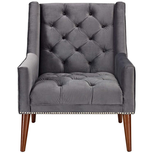 Modway Peruse Velvet Armchair | Armchairs | Modishstore-10