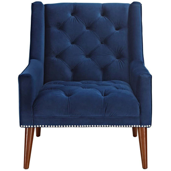 Modway Peruse Velvet Armchair | Armchairs | Modishstore-17