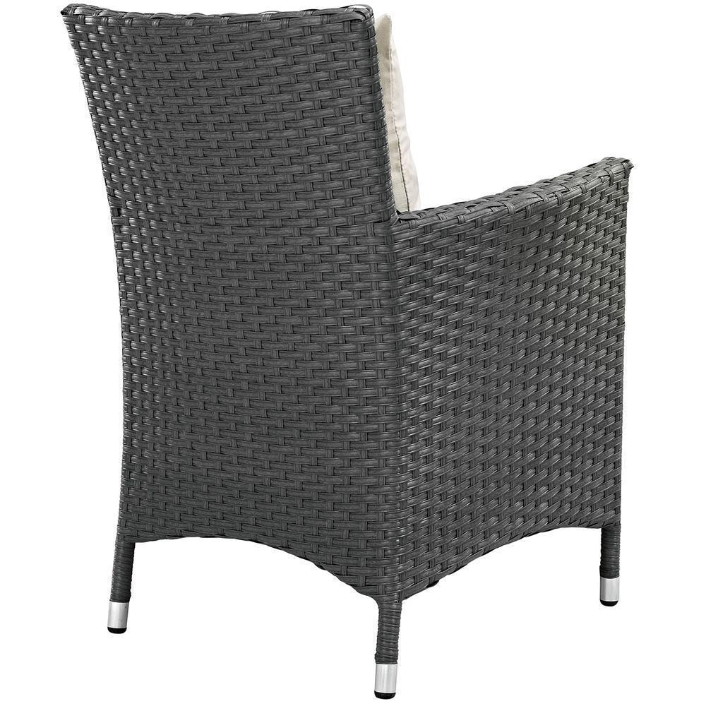 Modway Sojourn 11 Piece Outdoor Patio Sunbrella Dining Set - EEI-2310 | Outdoor Dining Set | Modishstore-7
