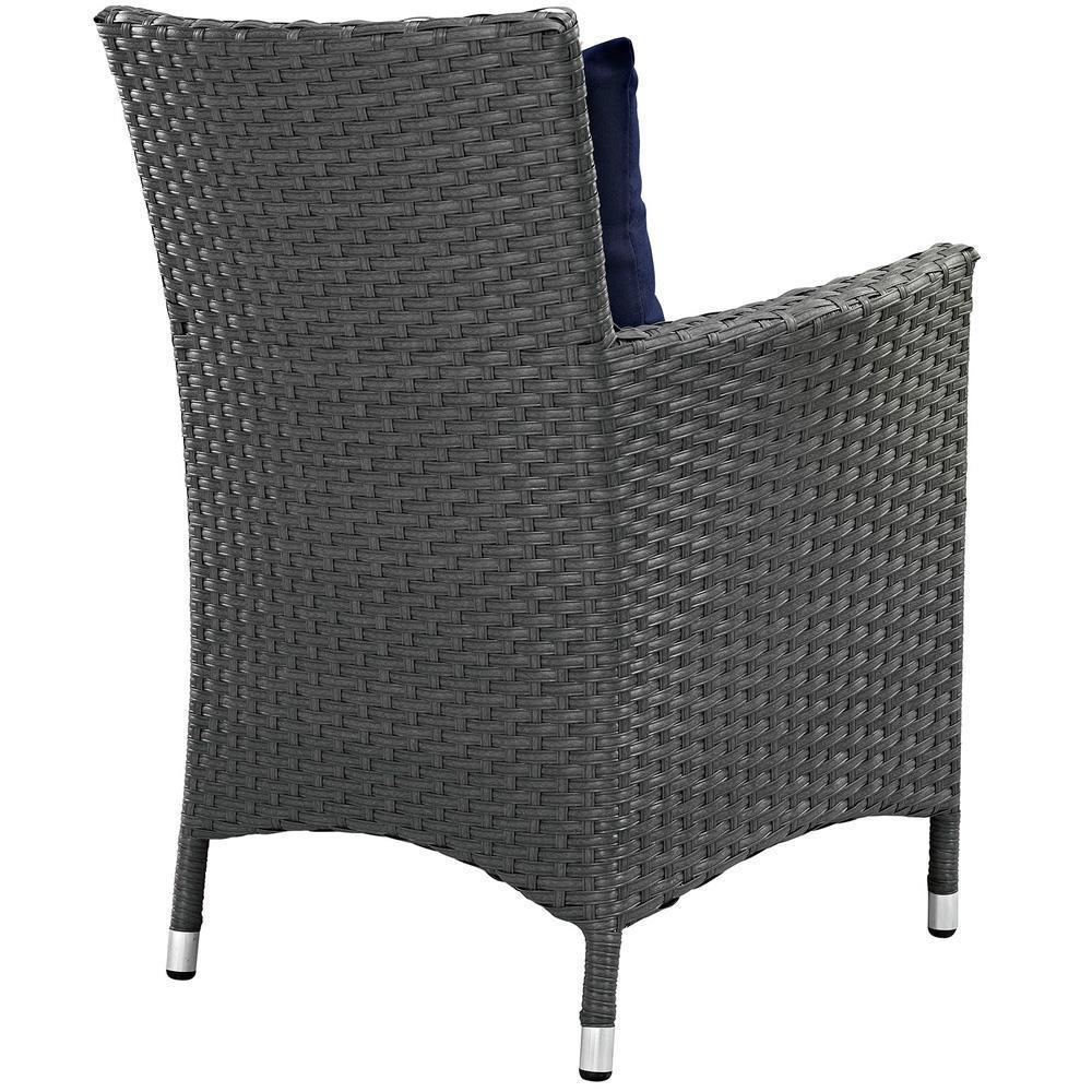 Modway Sojourn 11 Piece Outdoor Patio Sunbrella Dining Set - EEI-2310 | Outdoor Dining Set | Modishstore-12