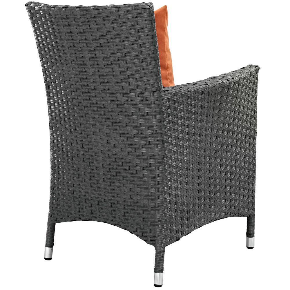 Modway Sojourn 11 Piece Outdoor Patio Sunbrella Dining Set - EEI-2310 | Outdoor Dining Set | Modishstore-17