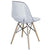 Modway Pyramid Dining Side Chair - Clear