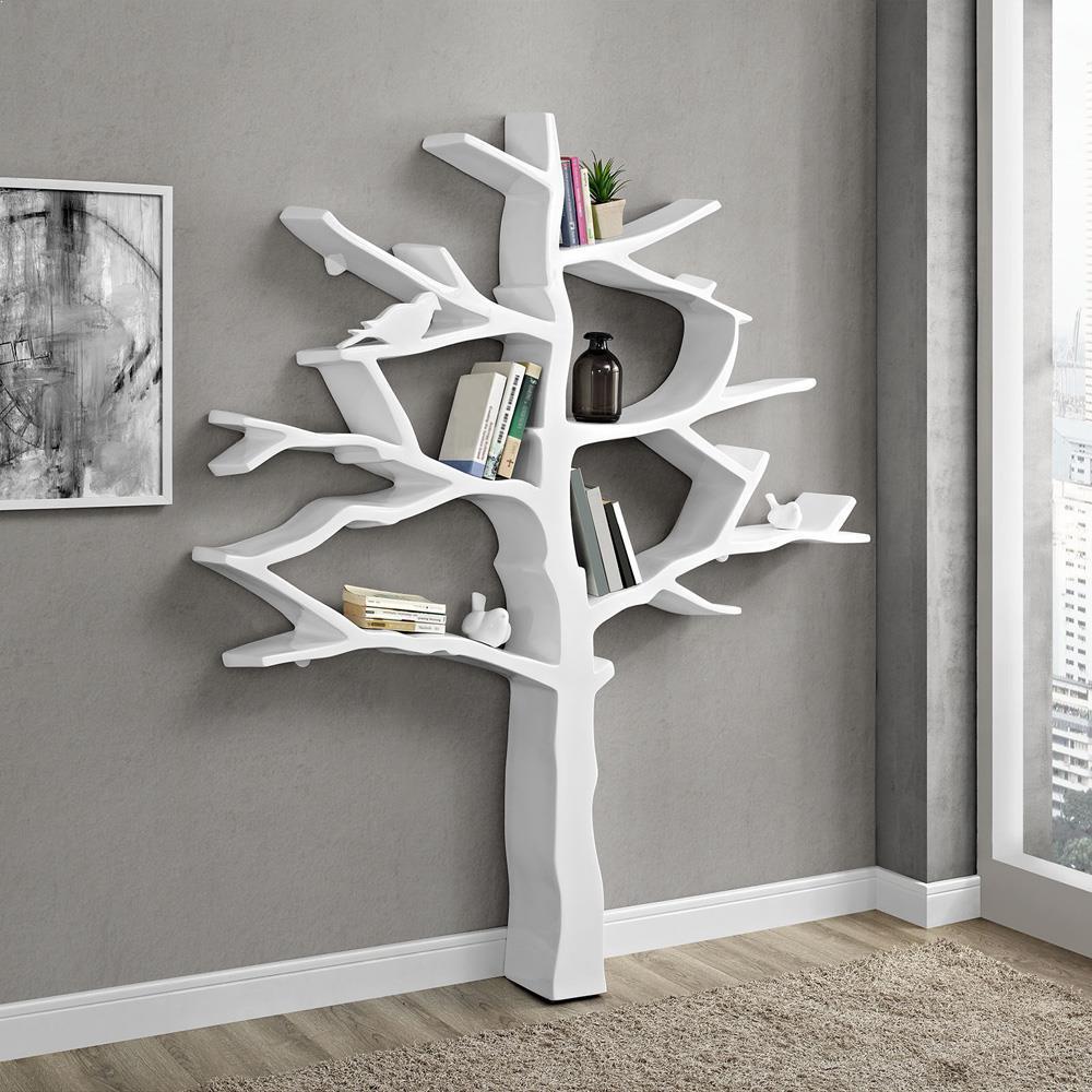 Modway Knowledge Bookcase | Bookcases | Modishstore-12