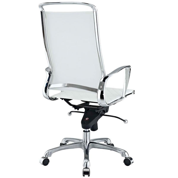 Modway Vibe Highback Office Chair - White | Office Chairs | Modishstore-3