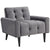 Modway Delve Velvet Armchair | Armchairs | Modishstore-16