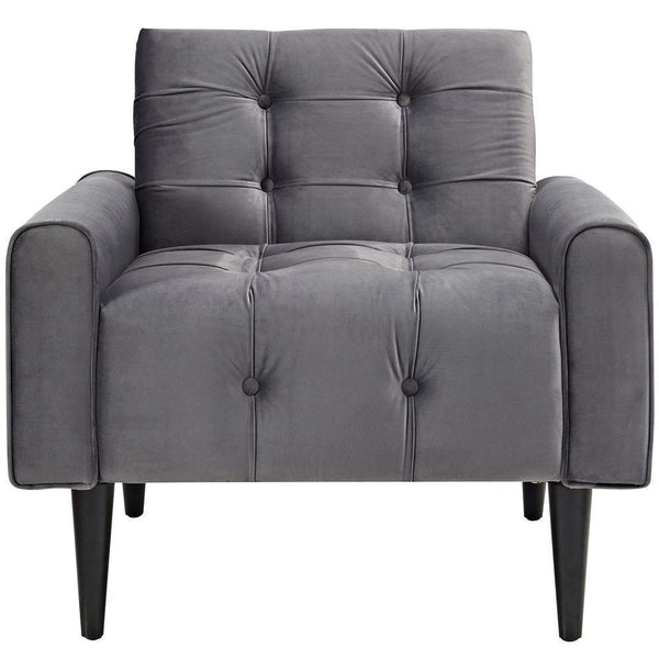 Modway Delve Velvet Armchair | Armchairs | Modishstore-14