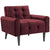 Modway Delve Velvet Armchair | Armchairs | Modishstore-8