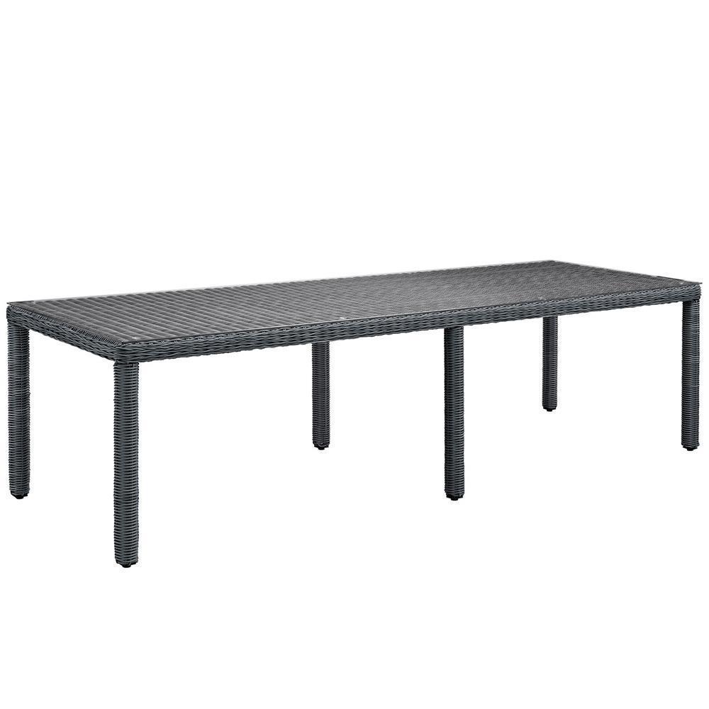 Modway Summon 11 Piece Outdoor Patio Sunbrella Dining Set - EEI-2332 | Outdoor Dining Set | Modishstore-6