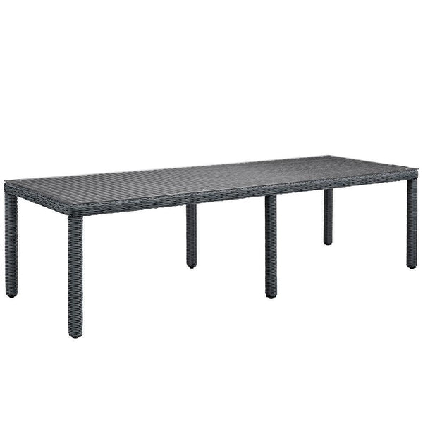 Modway Summon 11 Piece Outdoor Patio Sunbrella Dining Set - EEI-2332 | Outdoor Dining Set | Modishstore-6