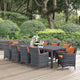 Modway Summon 11 Piece Outdoor Patio Sunbrella Dining Set - EEI-2332 | Outdoor Dining Set | Modishstore-14