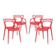 Modway Entangled Dining Set - Set of 4 | Dining Sets | Modishstore-18