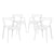 Modway Entangled Dining Set - Set of 4 | Dining Sets | Modishstore-17