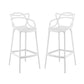 Modway Entangled Bar Stool Set of 2 - White | Bar Stools | Modishstore-4