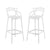 Modway Entangled Bar Stool Set of 2 - White | Bar Stools | Modishstore-4