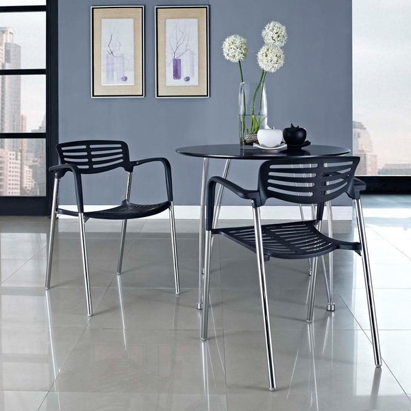 Modway Fleet Stacking Chair | Armchairs | Modishstore
