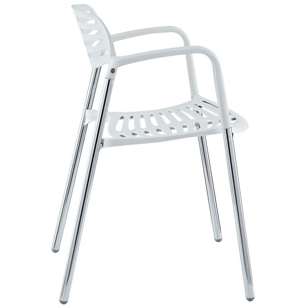 Modway Fleet Stacking Chair | Armchairs | Modishstore-14