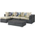 Modway Summon 5 Piece Outdoor Patio Sunbrella Sectional Set - EEI-2398 | Outdoor Sofas, Loveseats & Sectionals | Modishstore-18
