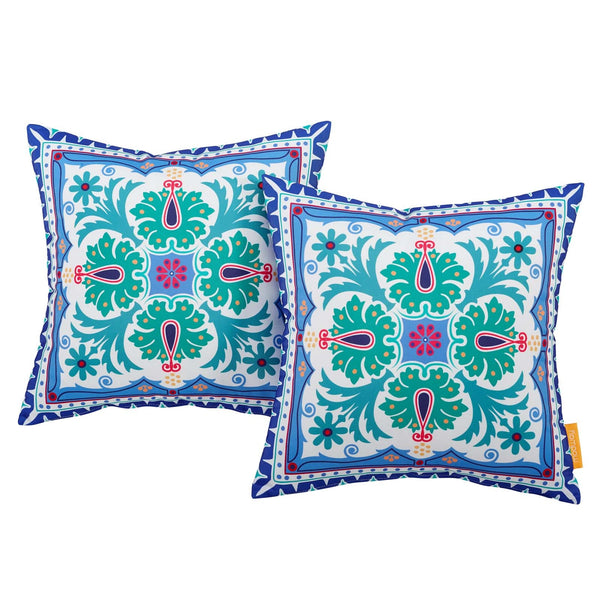 Two Piece Outdoor Patio Pillow Set by Modway | Pillows | Modishstore-2