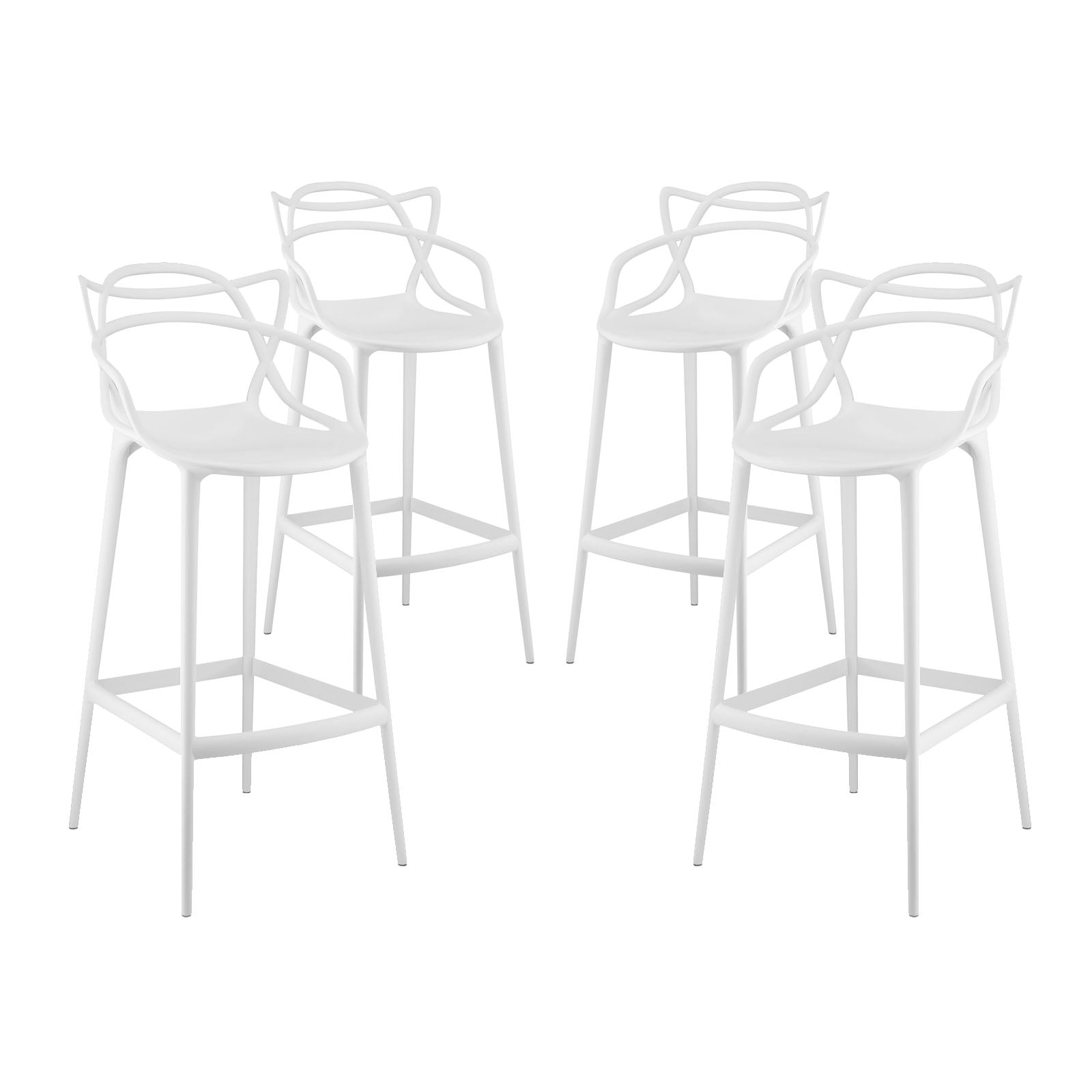 Modway Entangled Bar Stool - Set of 4 | Bar Stools | Modishstore-2