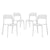 Modway Hop Dining Set - Set of 4 | Dining Sets | Modishstore-8