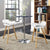 Modway Clip Bar Stool Set of 2 - White | Bar Stools | Modishstore