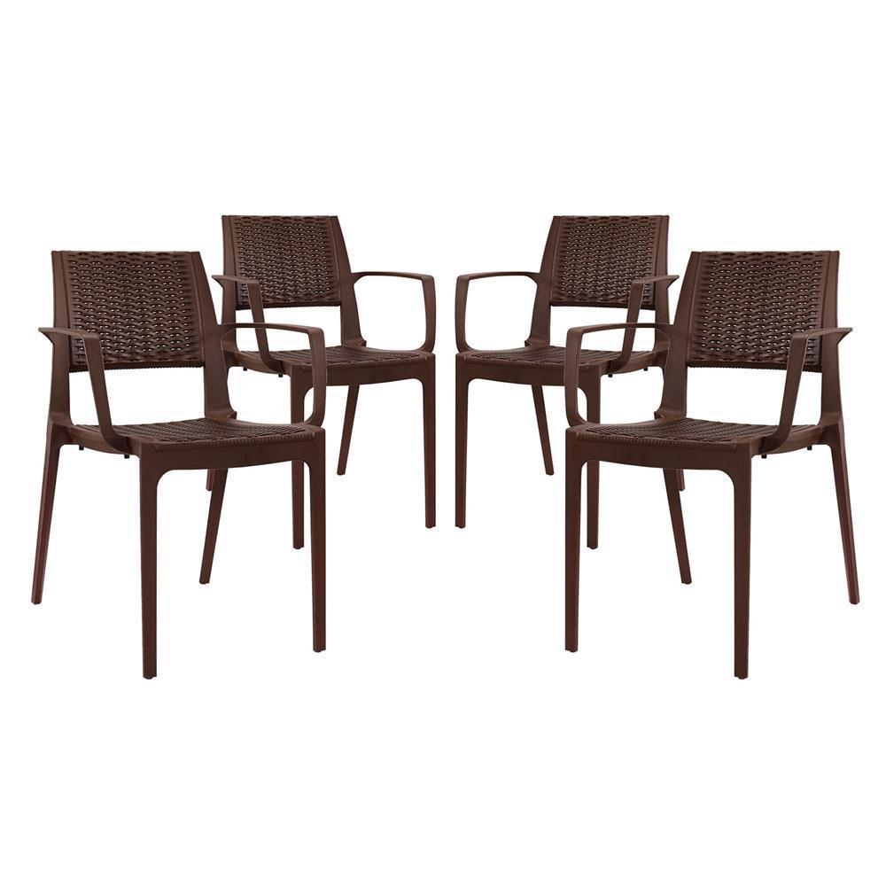 Modway Astute Dining Set - Set of 4 | Dining Sets | Modishstore-2