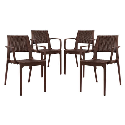 Modway Astute Dining Set - Set of 4 | Dining Sets | Modishstore-2