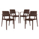 Modway Astute Dining Set - Set of 4 | Dining Sets | Modishstore-2