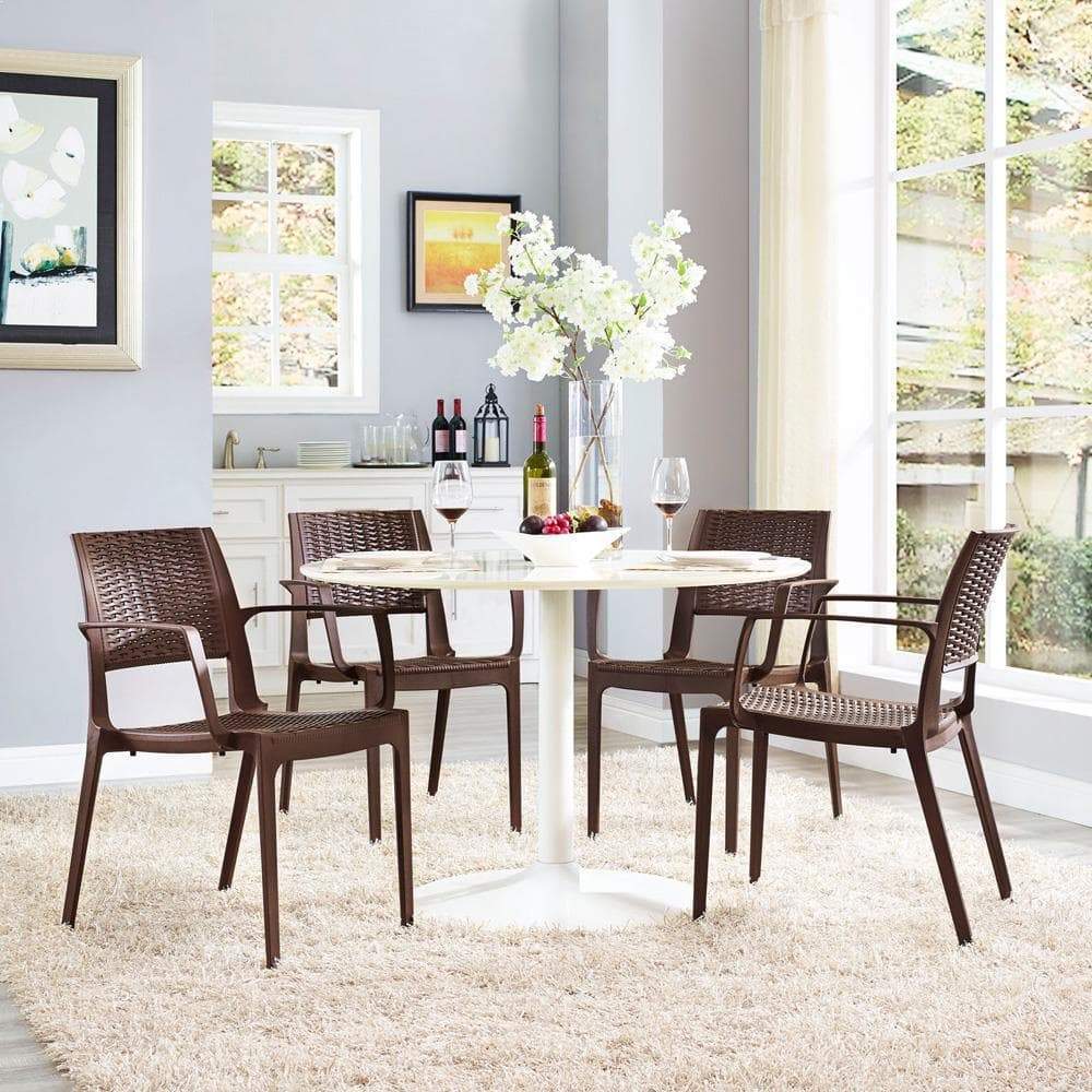 Modway Astute Dining Set - Set of 4 | Dining Sets | Modishstore