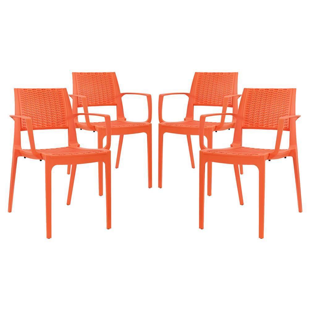 Modway Astute Dining Set - Set of 4 | Dining Sets | Modishstore-7