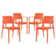 Modway Astute Dining Set - Set of 4 | Dining Sets | Modishstore-7