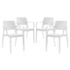 Modway Astute Dining Set - Set of 4 | Dining Sets | Modishstore-4