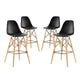 Modway Pyramid Dining Side Bar Stool - Set of 4 | Bar Stools | Modishstore-18