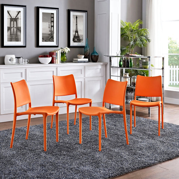 Modway Hipster Dining Side Chair - Set of 4