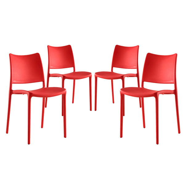 Modway Hipster Dining Side Chair - Set of 4