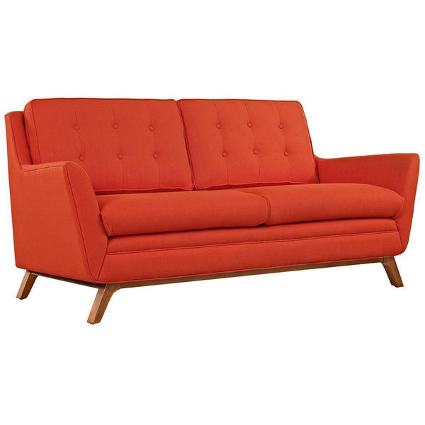 Modway Beguile Living Room Set Upholstered Fabric - Set of 3 | Sofas | Modishstore-26