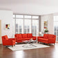 Modway Beguile Living Room Set Upholstered Fabric - Set of 3 | Sofas | Modishstore-21