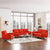 Modway Beguile Living Room Set Upholstered Fabric - Set of 3 | Sofas | Modishstore-21