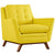 Modway Beguile Living Room Set Upholstered Fabric - Set of 3 | Sofas | Modishstore-6