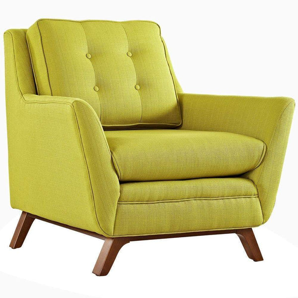 Modway Beguile Living Room Set Upholstered Fabric - Set of 3 | Sofas | Modishstore-16