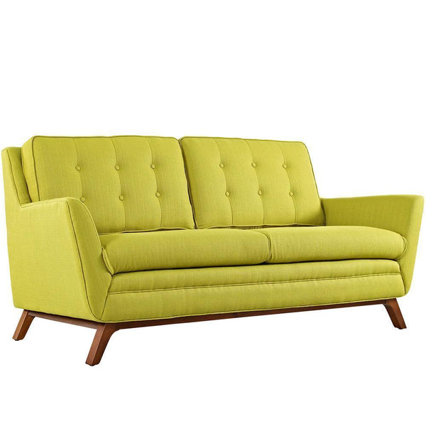 Modway Beguile Living Room Set Upholstered Fabric - Set of 3 | Sofas | Modishstore-18